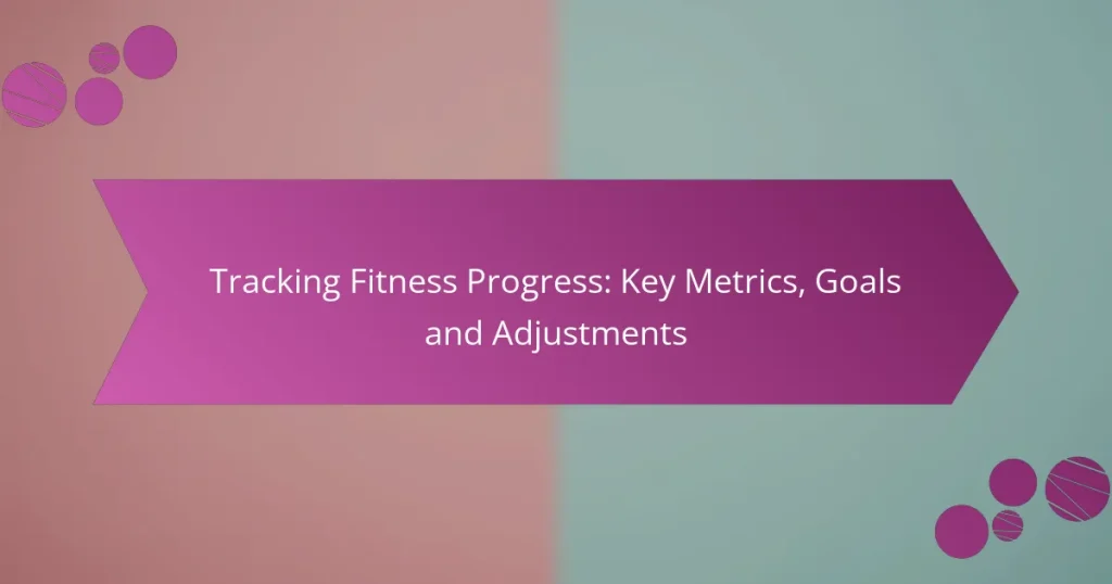 Tracking Fitness Progress: Key Metrics, Goals and Adjustments